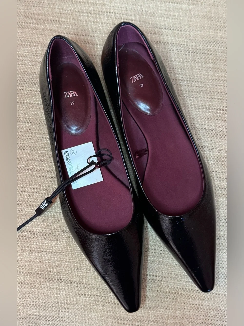 NWT Zara Limited Edition “Claudette” Flats